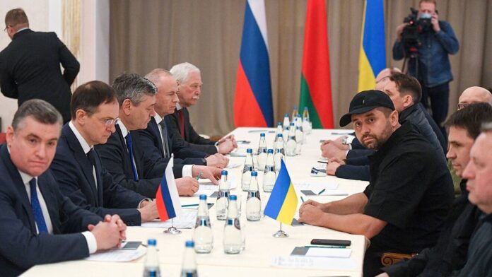 rusia y ucrania se reunen en belorusia