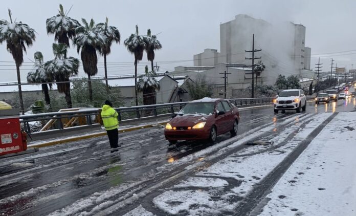 nevadas pintan de blanco coahuila