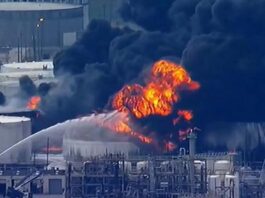 refinería de pemex se incendia